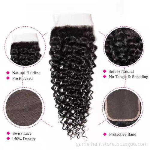Cheap Brazilian Cuticle Aligned Remy Hair Jerry cural Bundles Grade 8A Curly jerry curl bundles